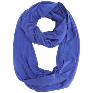 Long Jersey Knit Circle Infinity Scarf